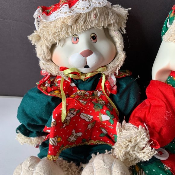 VINTAGE HOUSE OF LLOYDS CHRISTMAS AROUND THE WORLD HIP & HOP Bunny set - Picture 4 of 8